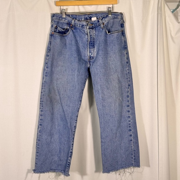 Levi's Other - Vintage Levi’s Denim Jeans w/ Cropped Raw Hem